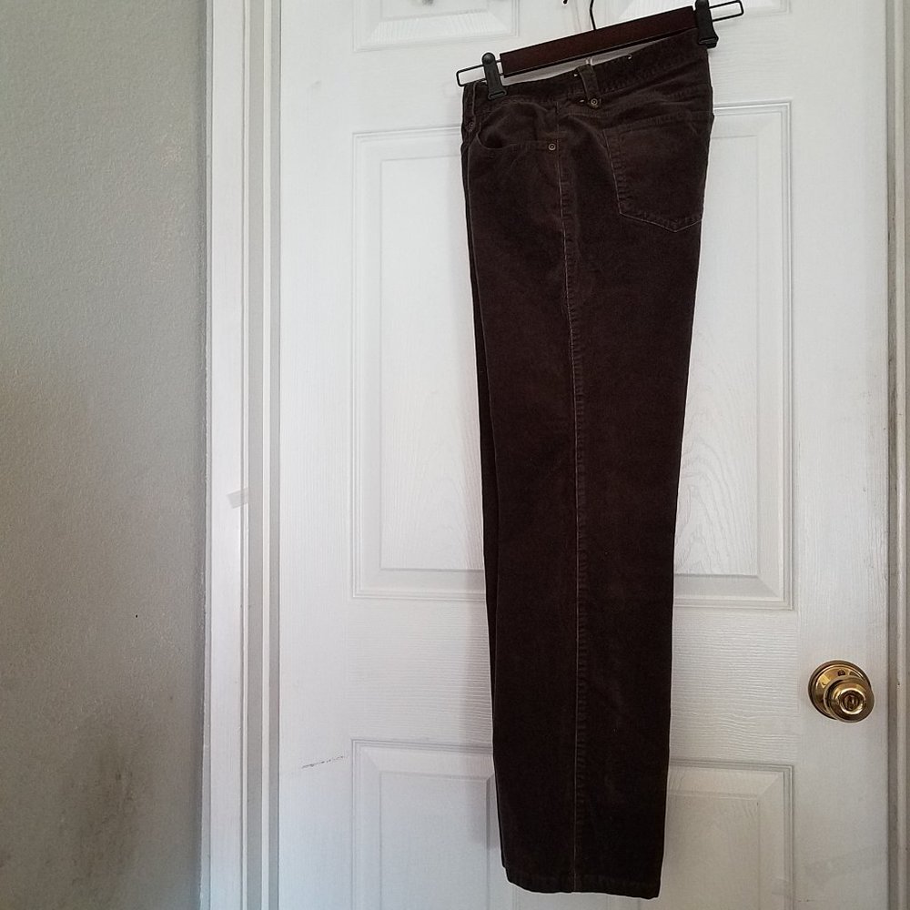 Liz Claiborne brown corduroy pants